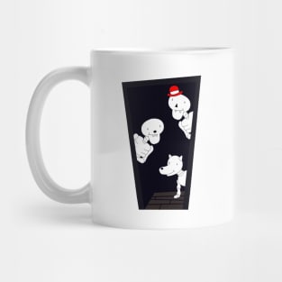 Door Skeleton Mug